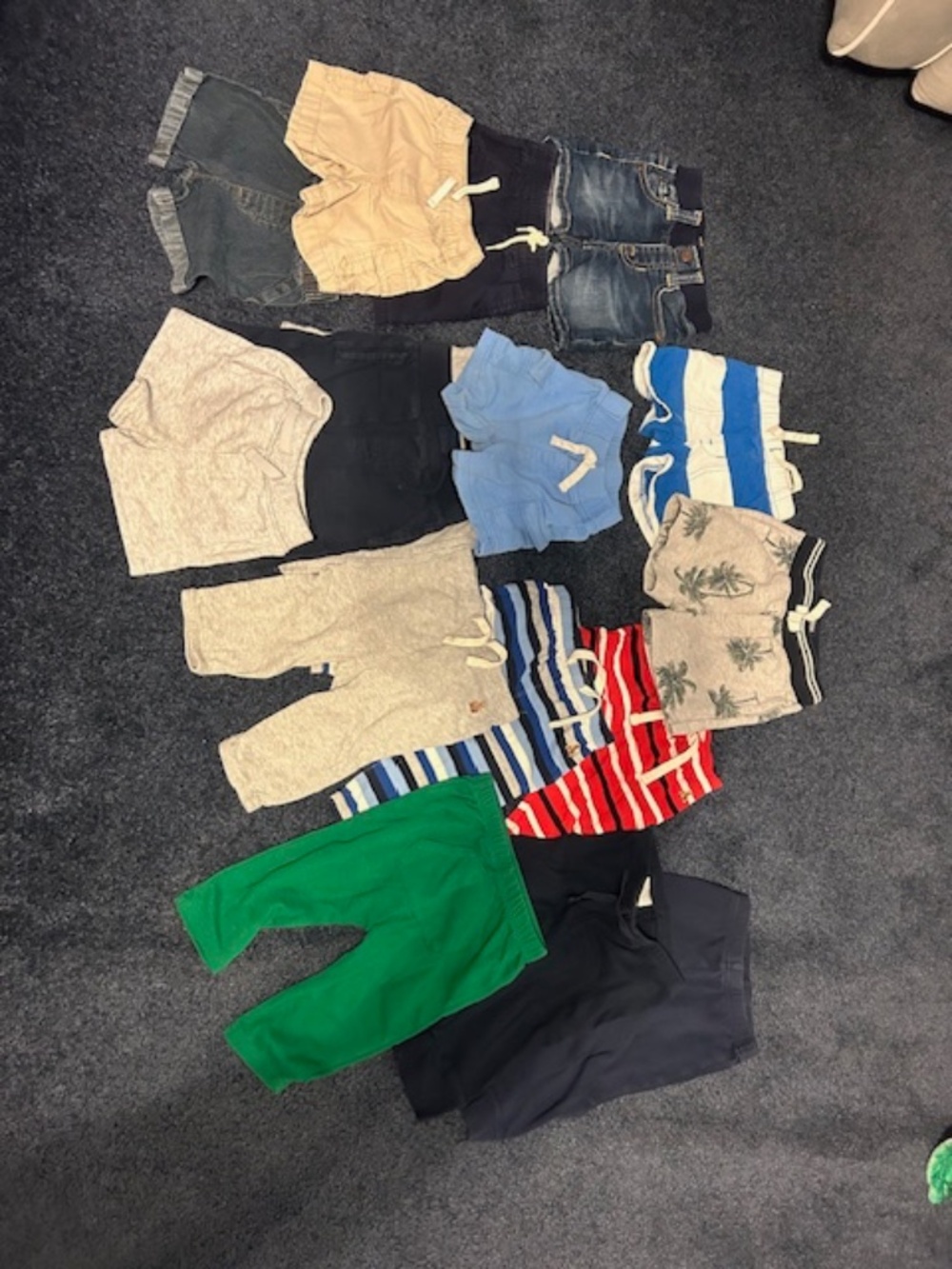12 month shorts/pants bundle